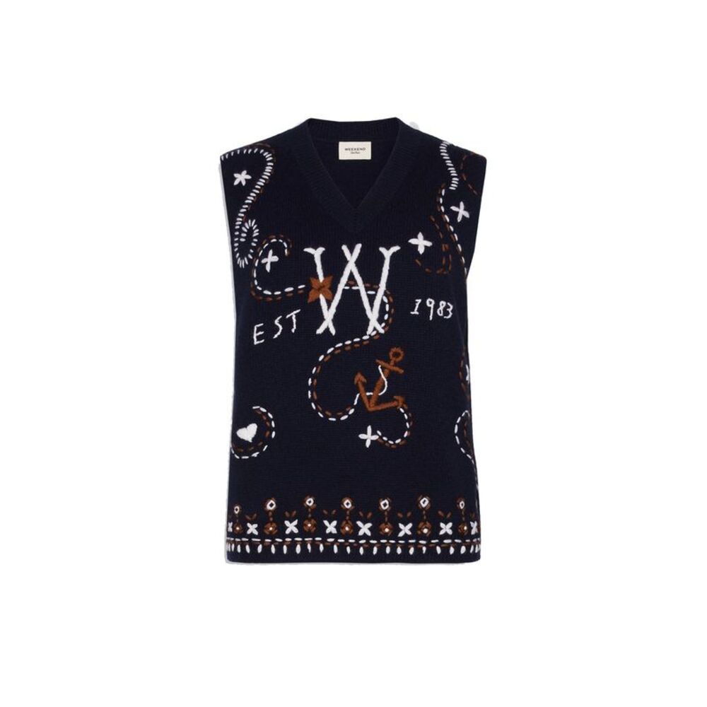 Max Mara Weekend Cacao Vest Women
